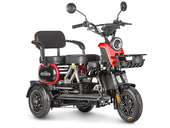 Электротрицикл Wanshida UN MOTO 60V 650Вт (черно-синий) - Фото 14