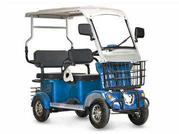 Электротрицикл Gelbert Hara 48V/60V 600Вт (синий)